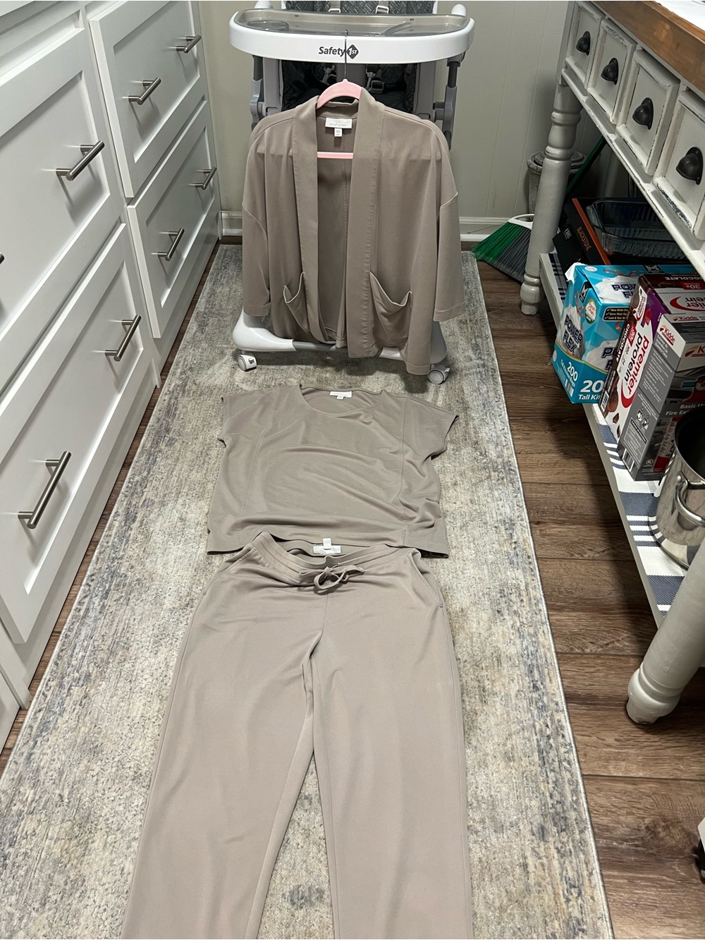 Pure Jill 3 pc. Sandwashed suit